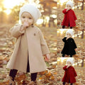 Kids Woolen Cape Coat – Warm & Cozy Autumn & Winter Wear