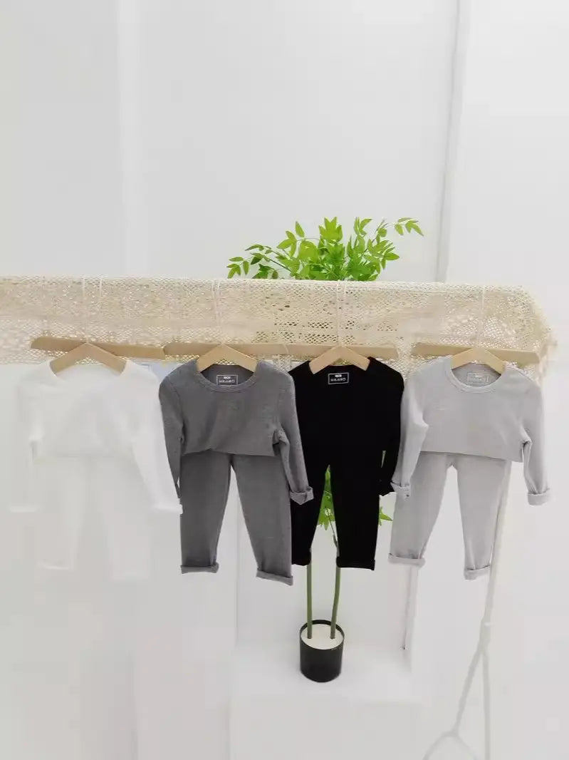 Kids’ Thermal Underwear Set – Warm Winter Base Layer