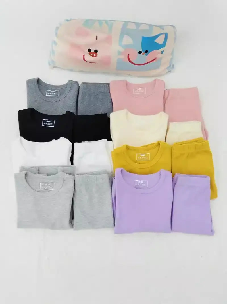 Kids’ Thermal Underwear Set – Warm Winter Base Layer