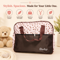 Baby Bag White Green Nylon Lightweight Daily Carry